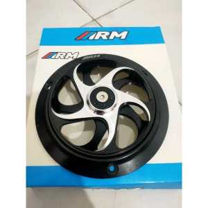 COVER PELINDUNG KIPAS ARM RADIATOR MATIC CNC MODEL SPINNER SPINER UNIVERSAL VESPA BEAT SCOOPY PCX