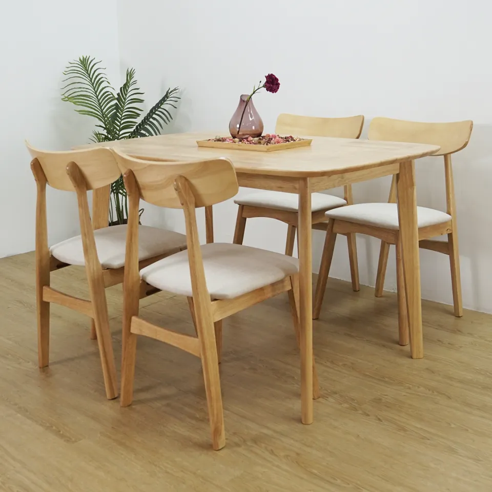 Furniture DIrect NAKASU MUJI Style Seater Dining Set-set meja
