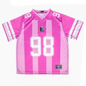 jersey vintage biru  style streat wear american foot ball base ball baseball rugby number series