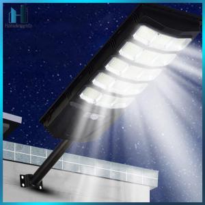 【Homelements】 Solar Light Outdoor LED Street Light IP65 Waterproof Dusk To Dawn Solar Flood Lights with Remote Control for Garden Yard