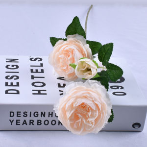 (3 Kuntum) Bunga Westen Peony Artificial