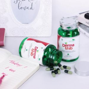 Paket Bundling - Kapsul Jerawat Dermathib X Sabun Muka Facial Wash Dermathib Untuk Atasi Jerawat Bopeng Flek Hitam Der-Mathib  BPOM