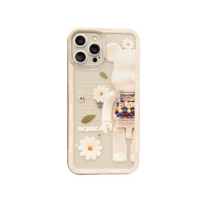 FOX Casing iPhone 7 Plus 8 Plus X XS XR 11 Pro 12 12 Pro Max 13 Pro Max Case beabear TPU Transparant
