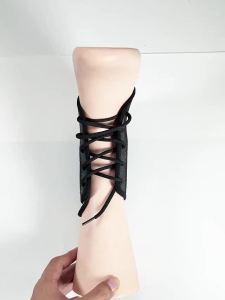 Buzesty Lace Up Ankle Brace Adjustable Compression Ankle Strap Support Breathable Ankle Ligaments Protectors For Strains Sprains Arthritis Ankle Tendon Injury Recovery