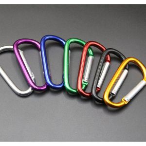 Carabiner Gantungan Kunci 5D shape Carabiner 5D Aluminium Alloy