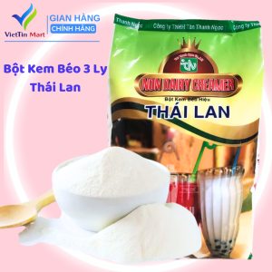 Bột kem béo 3 ly Thái Lan pha trà sữa gói 1kg