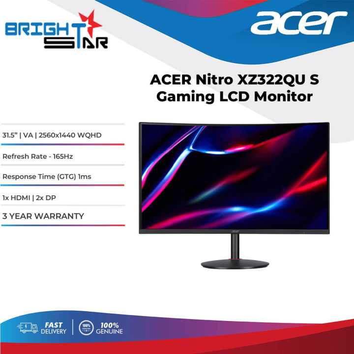 ACER NITRO XZ322QU S Gaming LCD Monitor