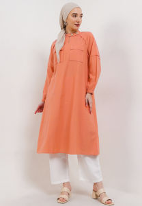 MFMW Lolo Midi Dress Gamis Orange