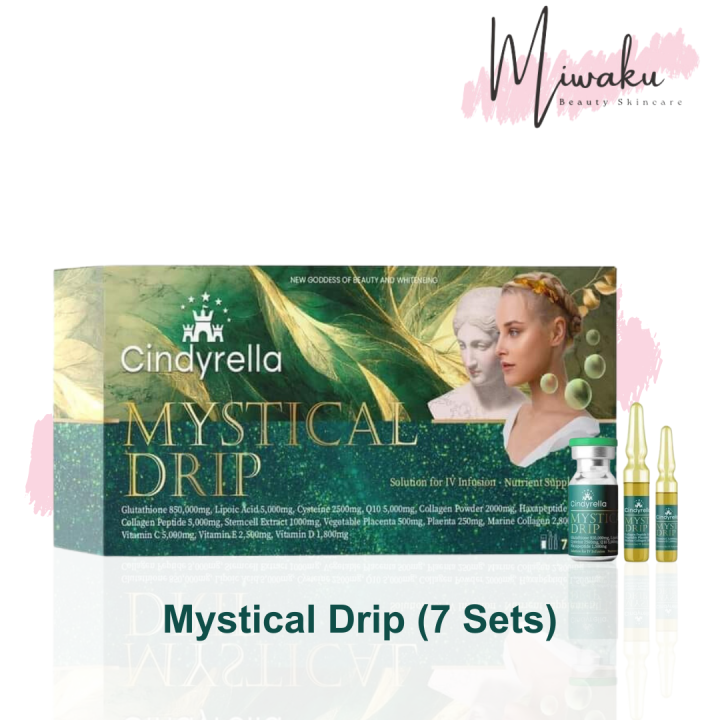 Cindyrella Mystical Drip with Complete Sets Glutathione | Lazada PH Cindyrella Mystical Drip with Complete Sets Glutathione | Lazada PH