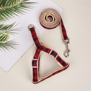 2026 Hot Sale [ Shipped from China ] Dog leash pet leash houndstooth starfish pattern cat harness dog chain dog walking leash pet supplies B3