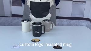 Hly Christmas Ceramic Cup Santa Claus Ceramic Mug Cof Milk Mugs With Cover Spoon Cute New Year Gifts