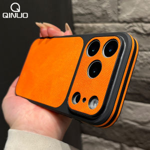 Luxury Cowboy Fabric Case for iPhone 17 16 15 14 13 Pro Max Camera Protection Shockproof Denim Jeans Matte Hard Protective Cover