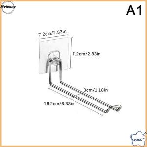 Follow Get More【Metonna】 Versatile Wall-mounted Hanger Storage Space-saving Foldable Clothes Hanger Rack Windproof Anti-slip Organizer