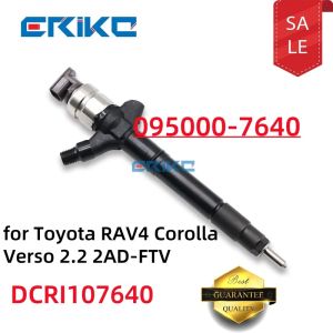 095000-7640 Diesel Injector 095000-7641 Fuel Injection Sprayer DCRI107640 for Toyota RAV4 Corolla Verso 2.2 2AD-FTV 23670-09210