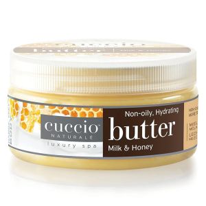 Cuccio Hand Body & Foot Lotion – Milk & Honey Butter Blend – Ultra-Hydrating Non-Greasy Moisturizer for Silky Smooth Skin – 8 oz
