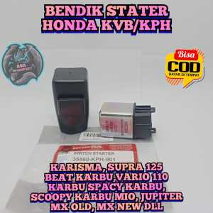 BENDIK STARTER KUALITAS ASLI ORIGINAL HONDA KARISMA  SUPRA 125  BEAT KARBU  VARIO 110 KARBU  SPACY KARBU  SCOOPY KARBU  MIO  JUPITER  MX OLD MX NEW DLL BENDI STATER