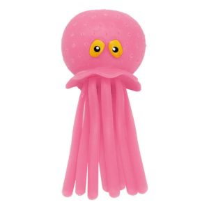 DORADO 1/2/5pcs Plastic Baby Bath Toys Cute Sponge Octopus Colorful Stress Relief Toy Water Absorbing Squeezing Water Pool Play Toys for Summer Day