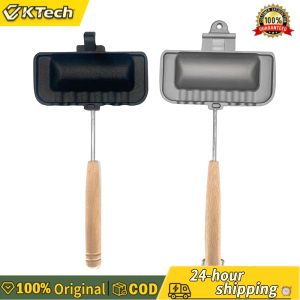 Eco-Friendly Double-Sided Sandwich Pan Non-Stick Skillet for Gas Stove Baking and Cooking