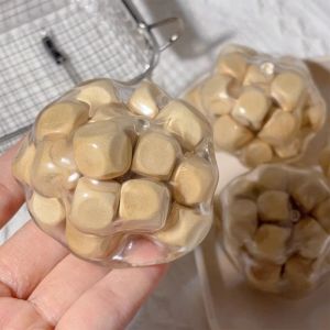 MUSASI Stress Relief Wooden Squeeze Ball Moldable Pinch Decompression Toy 3D Fidget Pinch Toy Kids