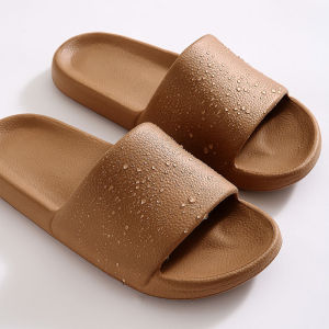 Xiaobaiya EVA Snake Skin Light Texture Quick-Drying Anti-Odor Simple Japanese Style Home Light Luxury Non-Slip Slippers