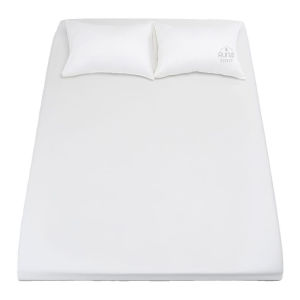 Combo ga gối 3 món Satin Cotton RUNA CORNER mềm mại thoáng khí Combo 1 ga chun + 2 vỏ gối nằm