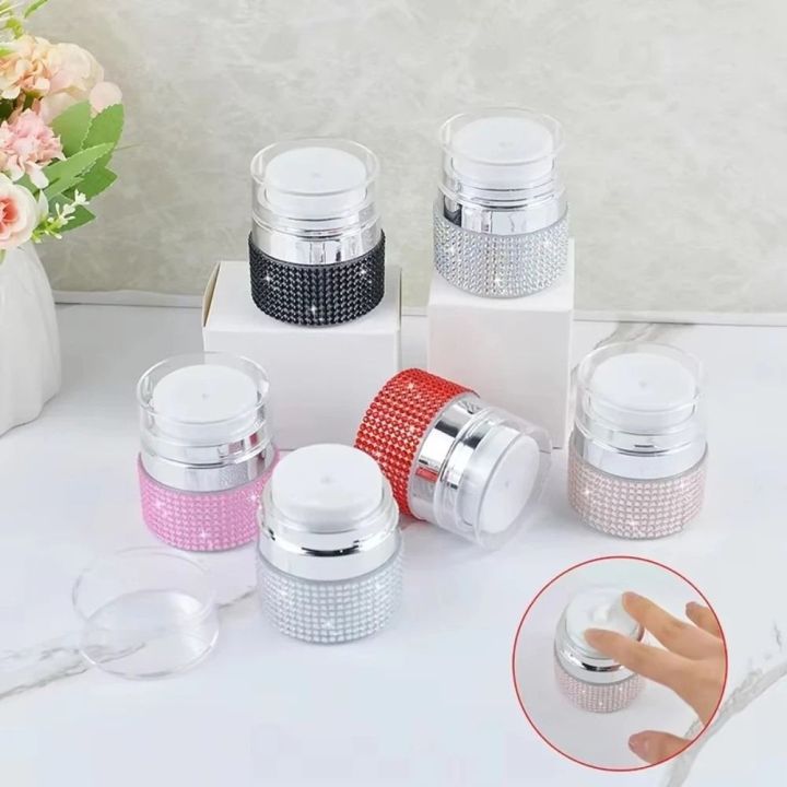 HI MIA 15ml Chai kem mỹ phẩm Đá quý sang trọng Máy bơm chân không Máy ...