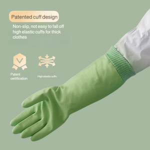 Housework Gloves Padded warm waterproof thickened ladies dishwashing gloves for housework