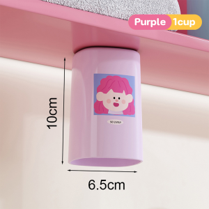 Upside-down Brushing Bottle Washing Mouth Cups Bathroom Accessories Cawan Pembersih Mulut Mesa Storage