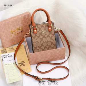 Tas selempang Hp fit Bags Pouch Top Handle mini Coach Tabby