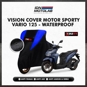 [ BAYAR DI TEMPAT ] Sarung Penutup Selimut Pelindung Body Cover Motor Honda VARIO beat blade mio revo supra x Anti Air VISION Waterproof