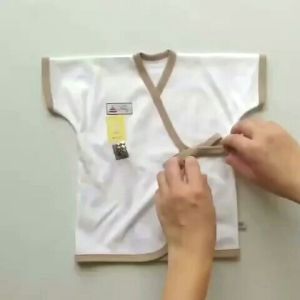 KIMONO PENDEK BAYI NARY PUTIH DENIM SERIES