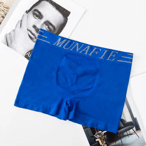 Munafie Boxer Briefs for Men Comfortable Soft Fit Breathable 5-Pack in Black/White/Grey/Blue/Army Green