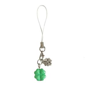 Acrylic bốn lá clovers may mắn Keychain dây móc điện thoại lá clovers Phụ kiện cho phụ nữ người đàn ông phím ví phong cách