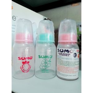 [ BISA COD ] Botol Susu Sumo - PP 120 ml NSP-2006 / Standard nipel/ BPA free / botol susu lucu/ karakter/ aman / mudah di pegang/ bahan silicone/ silikon/ bentuk rahang bayi/ BPA free / pigeon