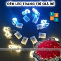 Dây đèn LED trang trí DIYS nhiều kích thước, hai màu trắng và đa sắc, làm vòng hoa, đựng trang trí nhà, cửa giá rẽ.. 