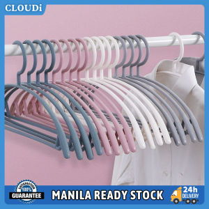 Seamless Clothes Hanger Household Clothes Hanger Wide Shoulder Non-Slip Thickened Clothes Hanger Clothes Rack Adult Bold Plastic Clothes Hanger Dormitory Student Clothes Support