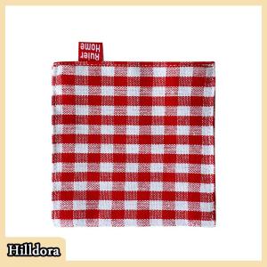 [Hilldora] 1 5 cái vải Coaster trà khăn đôi vải placemat tinh khiết bông cách nhiệt Pad Mug Pad nhà bếp Bảng trang trí nội thất