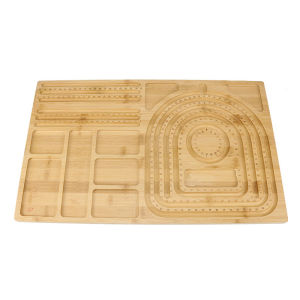 Wood Bead Boards for Jewelry Making Pearl Board with Scale and Size DIY Necklaces Bracelet Jewelry Design Beading Mats Large Size