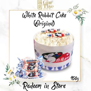 [Gin Thye Digital] 4 Inch White Rabbit Blancmanges Cake 450G (Original) [Redeem in store] Takeaway