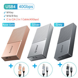 ORICO 40Gbps M.2 Nvme PCIe SSD Trường Hợp USB 4.0 3.2 Gen2 Tương Thích Với M Phím