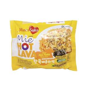Instant Noodle / Mamasuka Mie Hot Lava Rasa Ayam Pedas Dan Keju Pedas 89 Gram Mamasuka Toppoki Rasa Original Creamy Spicy134 Gram