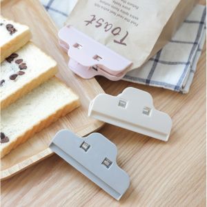KAIHUA Segel Jumbo Penjepit Bungkus Makanan Klip Jepit Kemasan Jajanan Ringan Cemilan Snack Sereal Tepung Bumbu Dapur Food Storage Sealing Clip Anti Alot Lucu Penyegel Makanan PR187