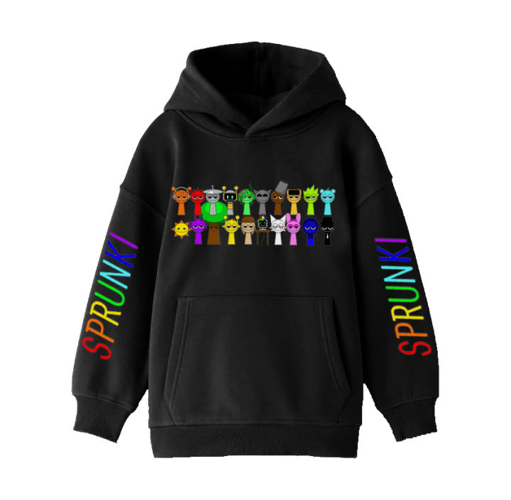 Sprunki Jacket JAKET SWEATER HOODIE ANAK SPRUNKI INCREDIBOX SPRUNKI GAME VIRAL ...