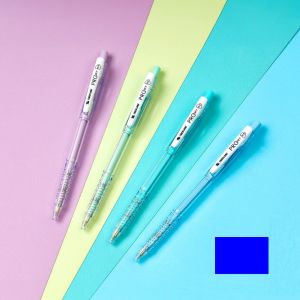 Set 4 bút bi màu pastel PRO 027 Thiên Long TL-105 / Bút TL105 ngòi 0.5mm