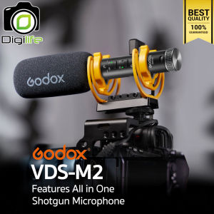 Godox Microphone VDS-M2 All in One Shotgun Microphone สำหรับ Camera Smartphone Tablets & Laptop