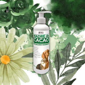 PETSCHOICE - Anti Galis Kati Kamot Prolific Tails Madre de Cacao Specialized Shampoo 250ml for cat/dog anti mange anti fungal anti itch anti septic with maximum healing properties