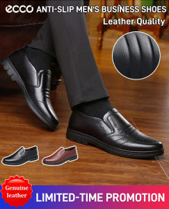 New style soft leather soft sole non-slip casual leather shoes business formal mens shoes