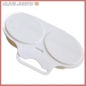 CISWGE Kitchen Microwave Oven Round Shape Egg Steamer Cooking Mold Egg Poacher Egg Tool