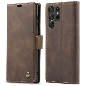 MagneWallet Leather Case For Samsung Galaxy A54 A14 A24 A34 A33 A53 A73 A04 S23 Ultra S22 Plus S21 S20 FE Flip Book Cover