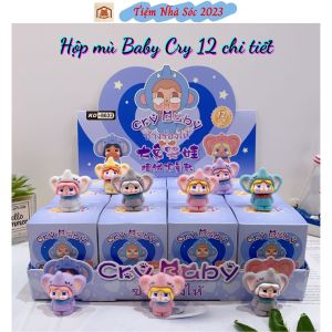 Set 12 hộp mù Blind Box xé túi mù Crybaby babythree babycry - Tiệm Nhà Sóc 2023